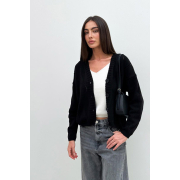 Кардиган в'язаний жіночий Grace Art Knit чорний - Фото №6