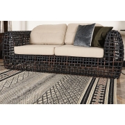 Килим для тераси Afrika SL Carpet сірий - Фото №7