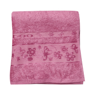 Рушник махровий Bamboo 400г SoundSleep рожевий - Фото №6