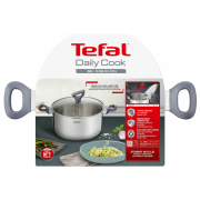 Каструля з кришкою 24 см 5 л Daily Cook Tefal G7124645 - Фото №14