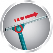 Швабра для миття вікон Leifheit Wet & Dry 4006501552389 - Фото №4