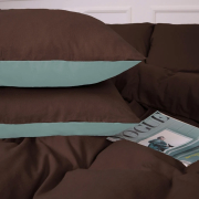 Постільна білизна 006-003 Menthol Brown фланель MirSon - Фото №3