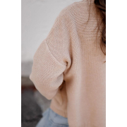 Кардиган Casual Art Knit бежевий - Фото №9