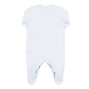 Комбінезон-чоловічок КБ122 інтерлок Bembi A0F-світло-блакитний - Фото №3