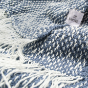 Плед-накидка Barine Wave indigo синий - Фото №4