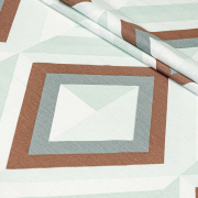 Підковдра Калейдоскоп бязь Home Line ментоловий - Фото №3