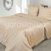 Комплект постільної білизни сатин Ярослав s04a кремовий - Фото №3