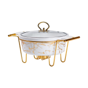 Марміт круглий 1 л Yiwu HP1037 - Фото №5