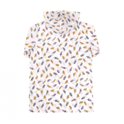 Сорочка РБ164 поплін Бембі 151-білий-жовтий - Фото №3