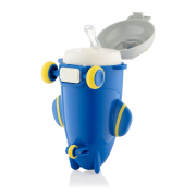 Пляшка для води 550 мл Plane Ardesto AR2255RB блакитна - Фото №6