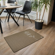 Килимок Льон принт троянда DarianA - Фото №5