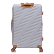 Чемодан 24 M Light Grey T5849-2 Semi Line DAS303353 - Фото №5