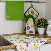 Набор рукавица и прихватка Писанка радуга Прованс - Фото №3