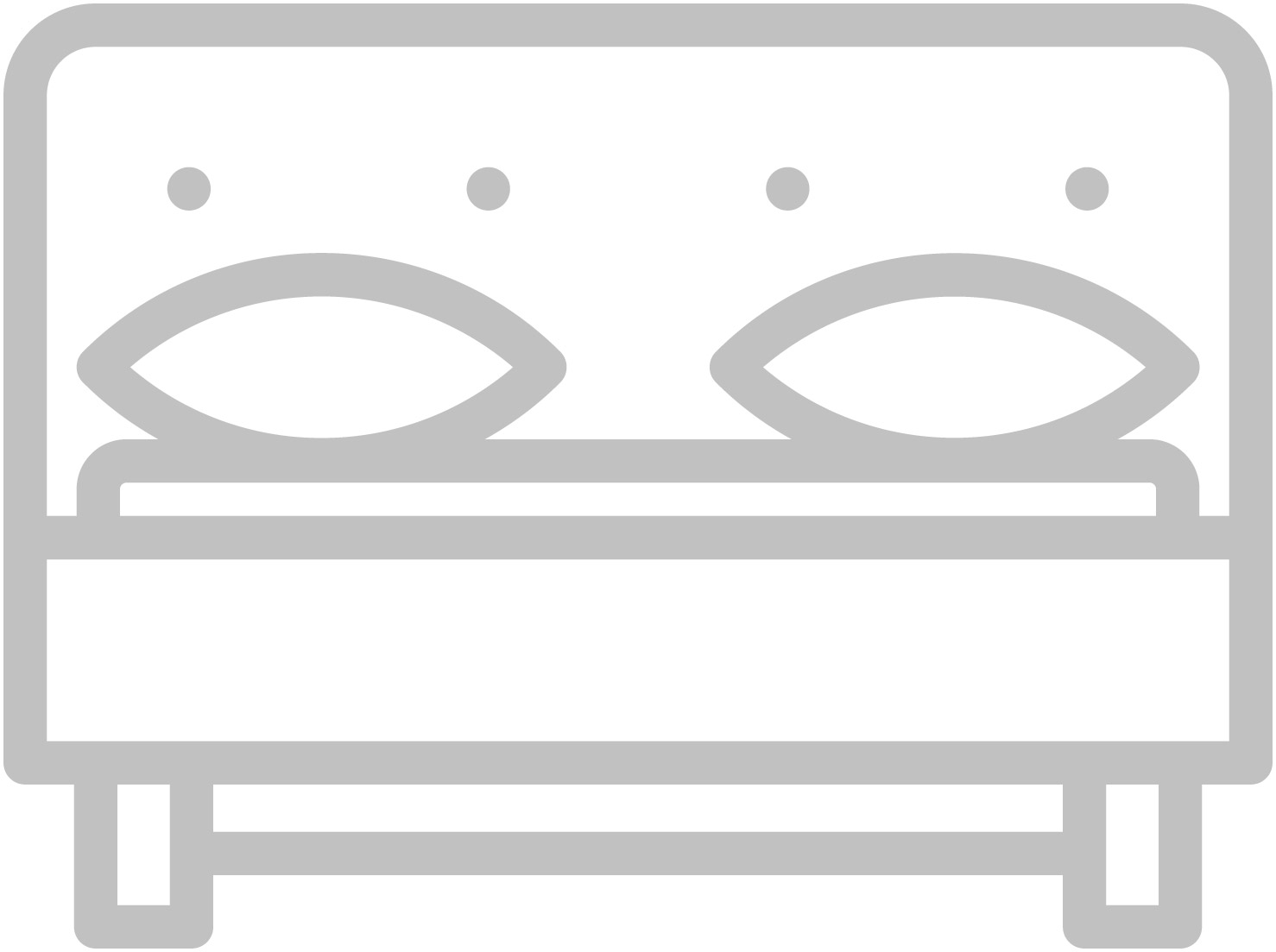 Двоспальний комплект, простирадло на гумці